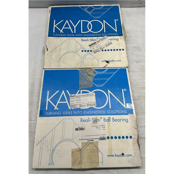 (2) Kaydon #JU110XP0 Reali-Silm Ball Bearings