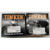 Image 1 : Lot of (4) Timken #68712/#68462 Bearings