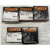 Image 1 : Lot of (5) Misc. Timken Bearings