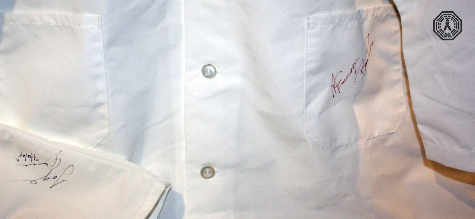 Missing Lab Coat LOST Dharma Lab Coat Signed by 3!