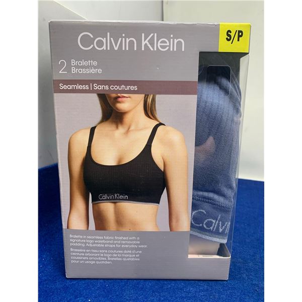 Calvin Klein Seamless Sportsbras (S) 2pk