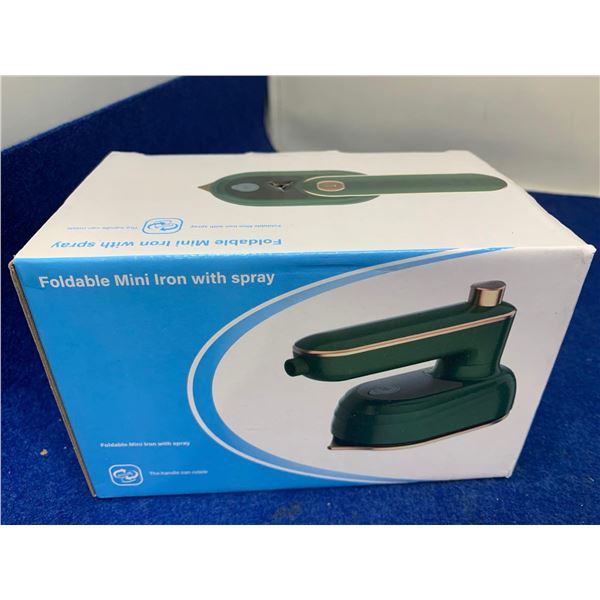 Foldable Mini Iron with Spray