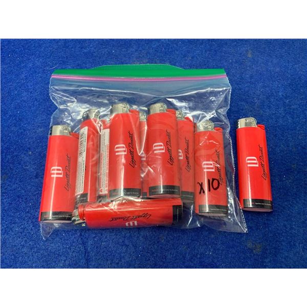 Lot of 10 BiC Lighters