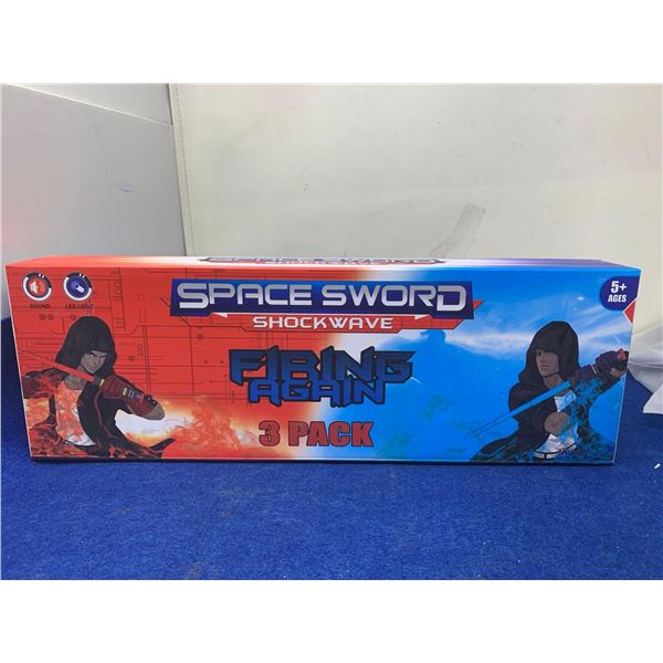 Space Sword Shockwave Firing Again 3pk