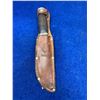 Image 1 : Vintage W. Sdescher - Solingen Germany Hunting Knife with Canadian Leather Sheath