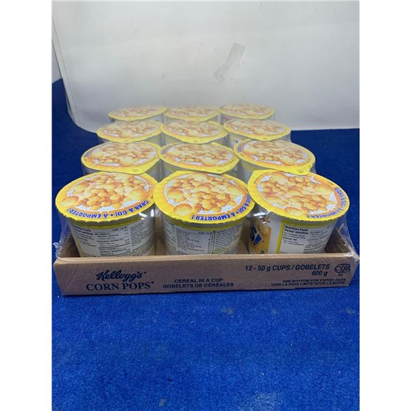 Kellogg's Corn Pops Cereal Cups (12 x 50g)