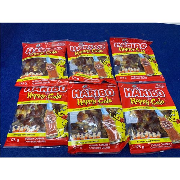 Haribo Happy Cola Gummy Candy (6 x 175g)