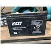 Image 2 : Haze HZS 5 Year Range 12-9 (12 Volt 8.2Ah) Replacement Battery