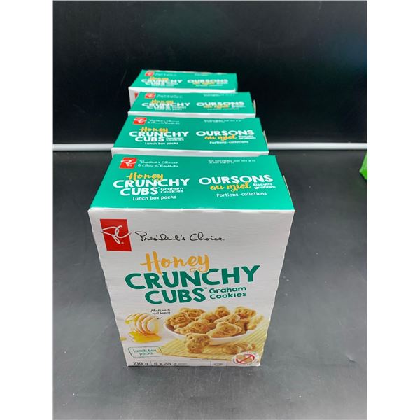 Honey Crunchy Cubs Graham Cookies (4 x 210g)