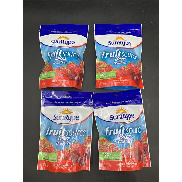 SunRype Fruit Source Bites-Apple Strawberry (4 x 170g)