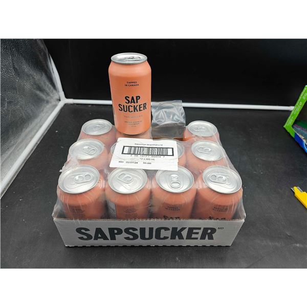 Sap Sucker Grapefruit One- Organic Sparkling Tree Water (12 x 355ml)