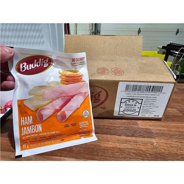 **FROZEN** Buddig Frozen  Ham 12x55g