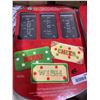 Image 2 : Wilson 6-Cavity Holiday Words Cookie Pan AND Wilson 6 Cavity Mini Cake Pan Lot of 3