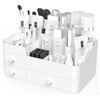 Image 1 : Makeup Organizer Storage with Drawers, Cosmetic Display Case for Brushes, Lotions, Perfumes, Eyeshad