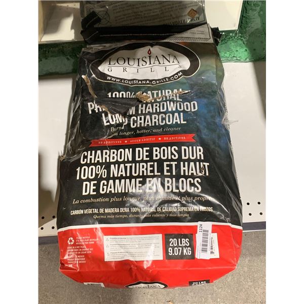 Louisiana Grill 100% Natural Lump Hardwood Charcoal 20lbs