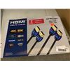 Image 1 : Wire Logic 2 pack of ultra high definition HDMI cables