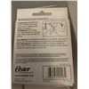 Image 3 : Lot of 12 Oster detachable clipper blades for cutting hair, fits Oster classic 76 powerline model ha