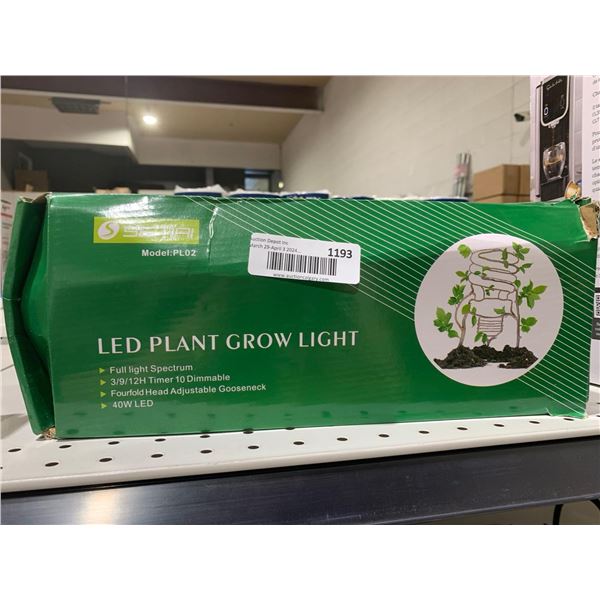 Semai LED plant grow light