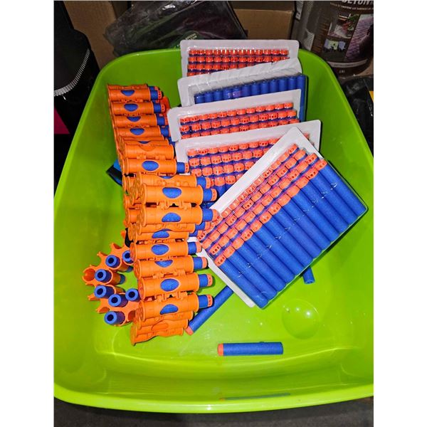 Lot of Nerf Foam Bullets & Bullet Belt