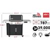 Image 2 : Weber Connect Genesis Smart EX-325S NG BLK - 39000 BTU Gas Barbecue