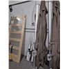 Image 2 : Hand Crank X-Large Patio Umbrella - Not exactly as shown in Stock Photo - ***MISSING BASE***
