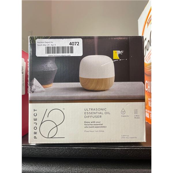 Project 62 ultrasonic essential oil diffuser