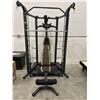 Image 2 : Marcy Smith Cage Workout Machine Total Body Training Home Gym System with Linear Bearing