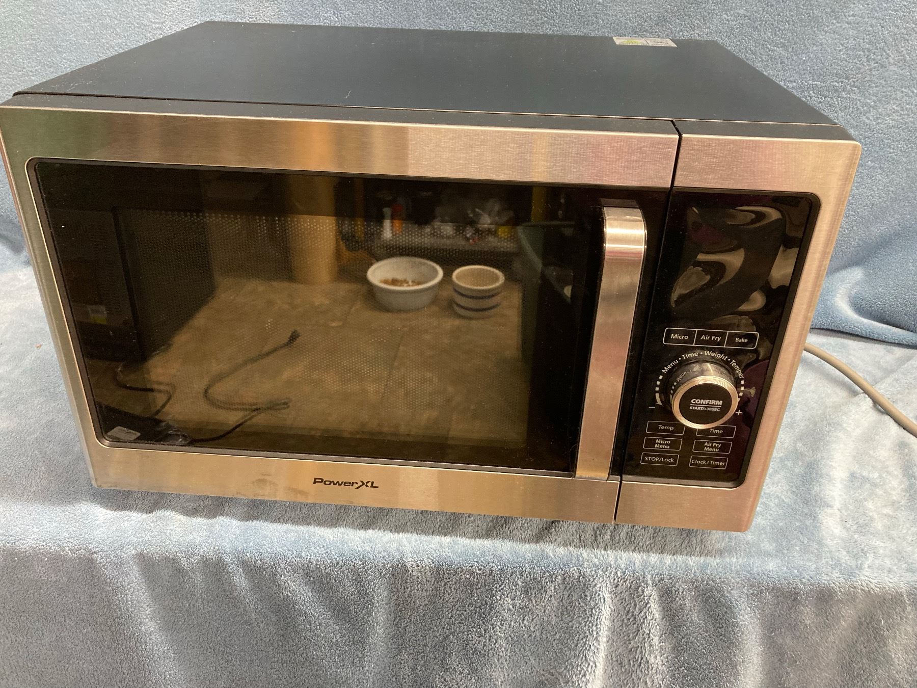 POWER XL MICROWAVE AIR FRYER BAKER WORKS Cornerbids power-xl-microwave-air-fryer-baker-works-cornerbids