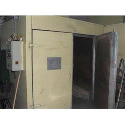 DRY/WET BACK SPRAY BOOTH 3 MTR X 3 MTR &  BOX CURING OVEN 3 MTR X 2.5 MTR, INTERNAL SIZE, 2 MTR X 2.
