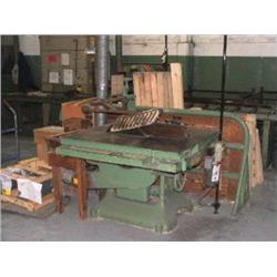 THOMAS WHITE POWERED BENCH TYPE WOOD SAW TABLE SIZE 1 MTR X 1.2 MTR