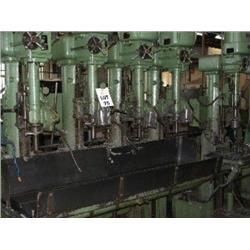 HERBERT 4 HEAD SPINDLE DRILL.