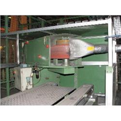 HAUSER/GMP IMPELLOR BLADE LINISHING MACHINE, 3600 MM BED WITH GUARDING & EXTRACTION UNIT