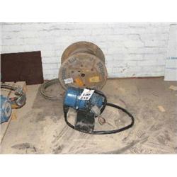 250 KG HOIST & DRUM OF HOIST CABLE
