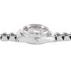 Image 5 : Rolex Ladies Stainless Steel Silver Index White Gold Fluted Bezel Date Watch