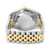 Image 8 : Rolex 36MM Factory Champagne Diamond Dial Datejust With Hidden Clasp Jubilee Ban