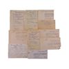 Image 3 : A GROUP OF 10 SOVIET WW2 DEATH NOTICES