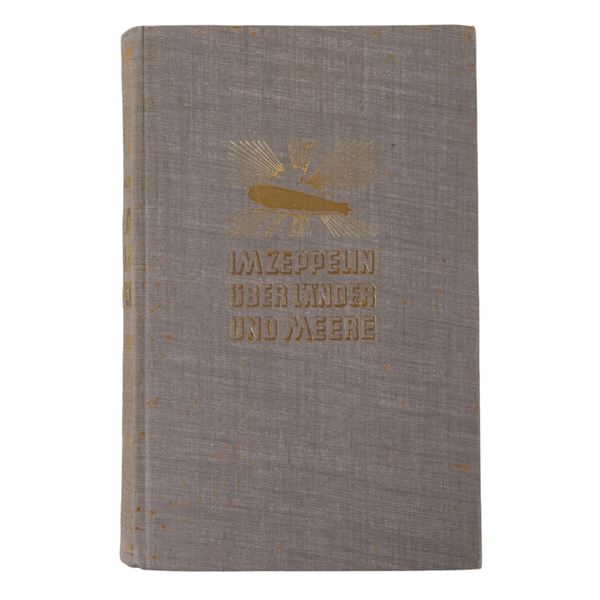 A GERMAN ZEPPELIN BOOK 'IM ZEPPELIN ÜBER LÄNDER UND MEERE', 1949