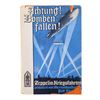 Image 1 : A GERMAN ZEPPELIN BOOK 'ACHTUNG! BOMBEN FALLEN!', BY PITT KLEIN, 1934