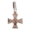 Image 1 : A RUSSIAN SILVER ST. GEORGE CROSS DECORATION, 4TH CLASS, WW1