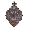 Image 1 : A RUSSIAN BADGE BADGE FOR THE CANDIDATES OF THEOLOGY, 1917