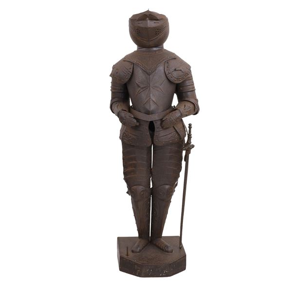 A MALTESE KNIGHT FIGURINE, CA. 1880