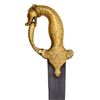 Image 4 : A LUCKNOW INDIA SABER WITH A GILT HILT, EARLY 19TH CENTURY