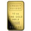 Image 1 : 10 oz 999.9 Fine Gold Bar - Brand Name