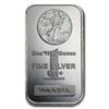 Image 1 : 1 oz .999 Pure Silver Bar - Walking Liberty Design