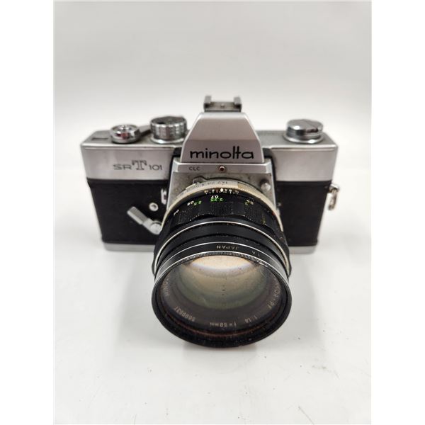 Vintage Minolta SRT 101 Film Camera