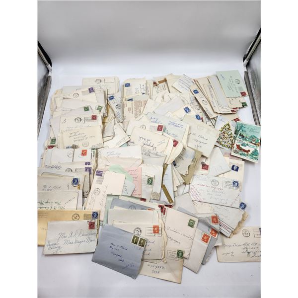 Large Lot of Vintage Letters