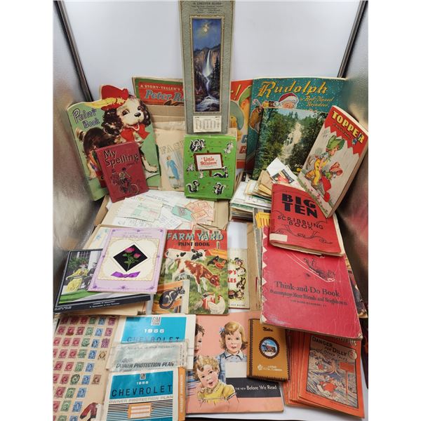 Large Vintage Paper Lot