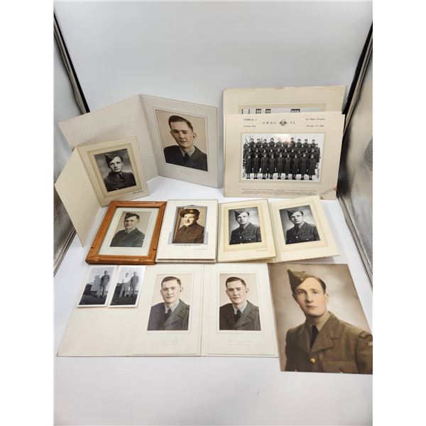 Antique Military Photograph Lot