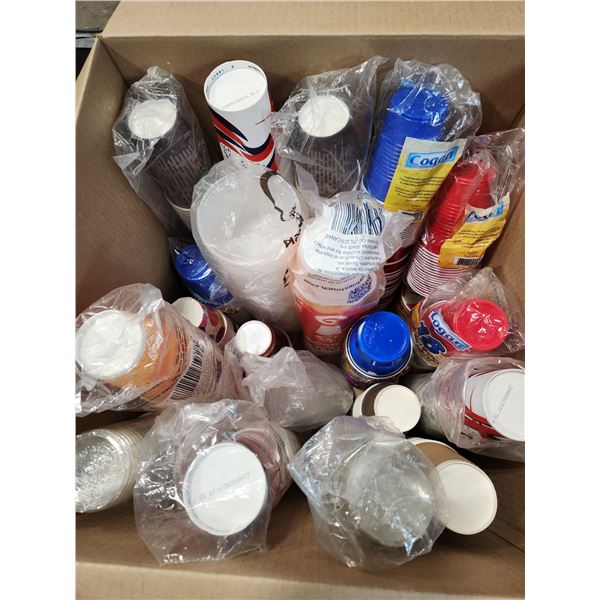New Plastic/Paper Cups Lot
