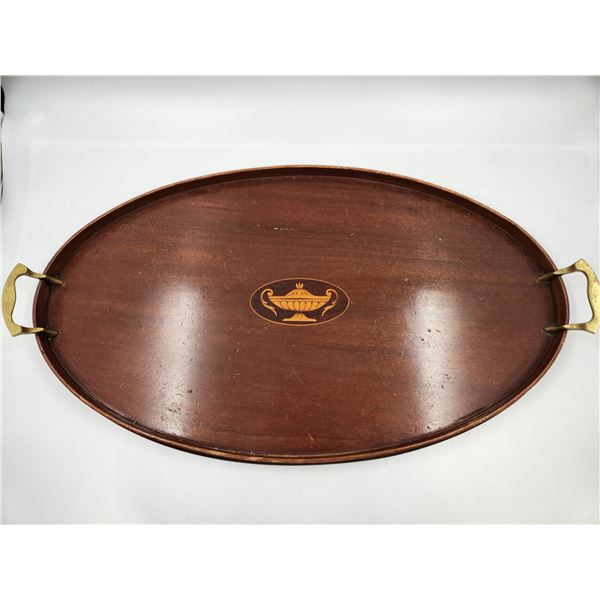 Vintage Wooden Serving Tray